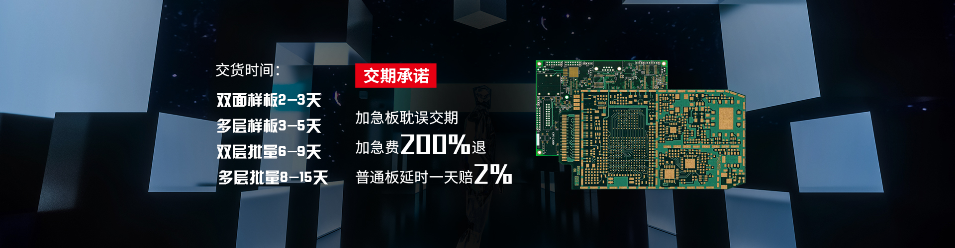 10年专注PCB设计的深圳线路板厂
